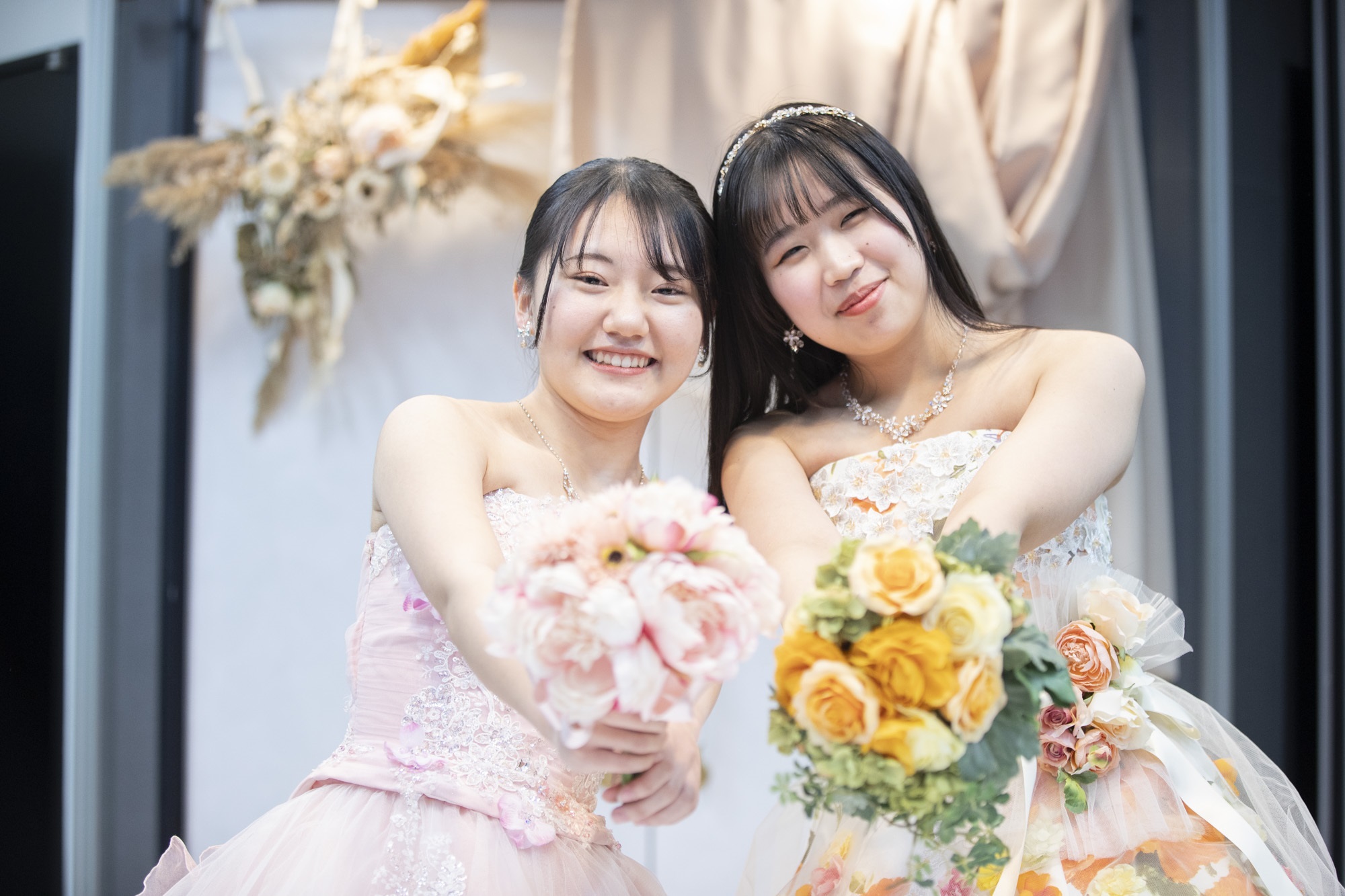【ブライダルコース】ウェディングドレス試着体験