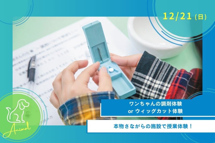 12/21（日）どうぶつのオープンキャンパス