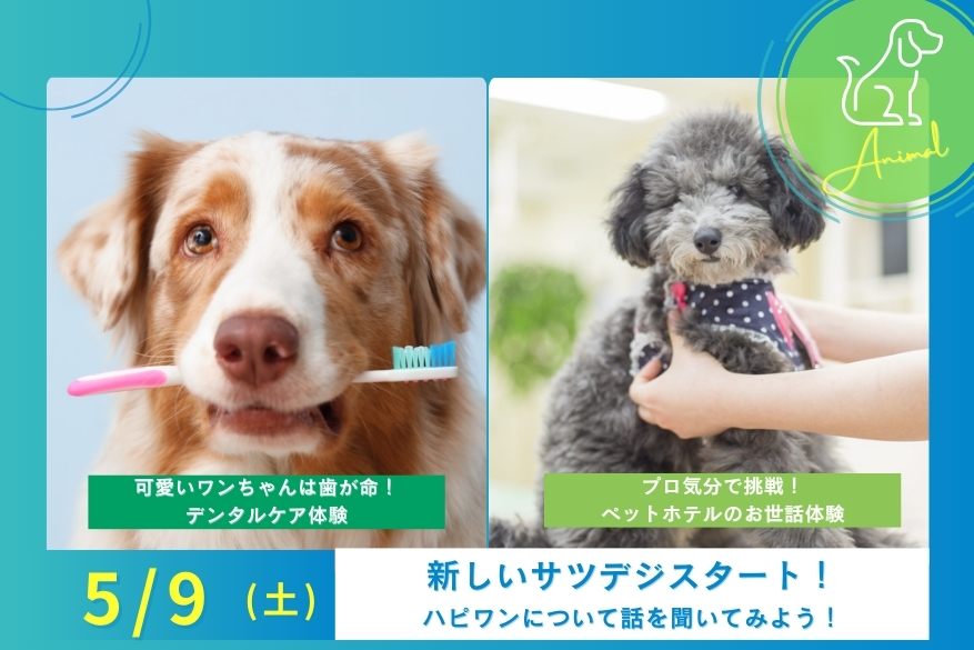 ★午前・午後選べる2部制オープンキャンパス♪5/9